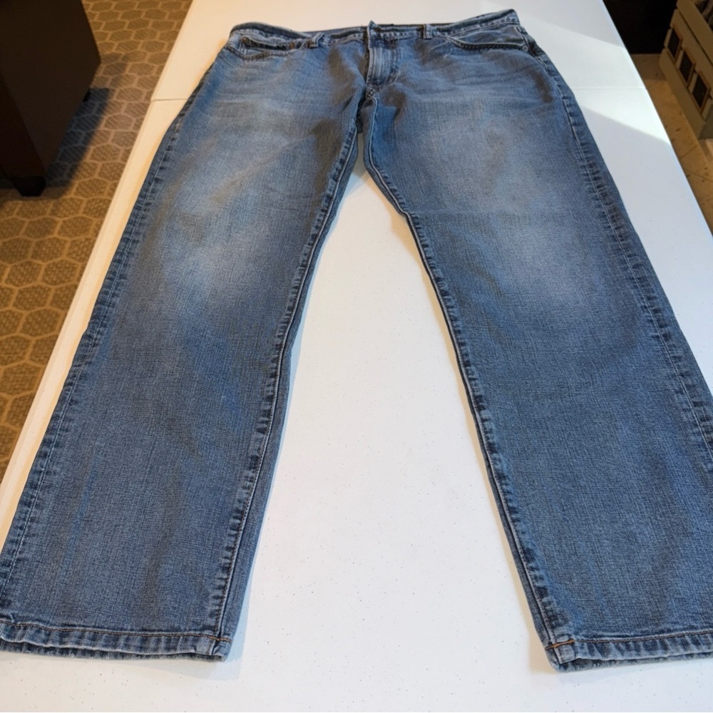 LUCKY BRAND 221 ORIGINAL STRAIGHT DESIGNER MEN'S‎ JEANS SIZE 38X32